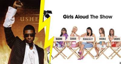 Official Chart Flashback 2004: Usher's Burn beats Girls Aloud's The Show to Number 1 - www.officialcharts.com - Britain - USA