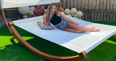Inside Holly Hagan's new 'forever home' with fiancé Jacob Blyth complete with giant garden - www.ok.co.uk - Manchester - city Macclesfield