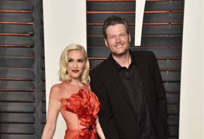 Gwen Stefani Photoshops herself into throwback picture of Blake Shelton and his ex-wife - www.msn.com