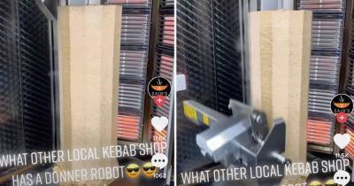 Watch as Ayrshire takeaway becomes Tik Tok sensation after hiring doner-slicing robot dubbed the Kebabinator in Scots first - www.dailyrecord.co.uk - Scotland - India - Turkey