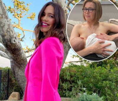 Mandy Moore Calls Breastfeeding Baby August ‘Beautiful, Messy, And Oh So Rewarding’ - perezhilton.com