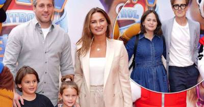 Sam Faiers poses with Paul Knightley and their kids at premiere - www.msn.com