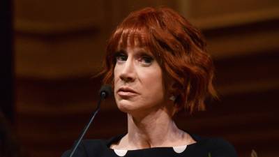 Kathy Griffin's voice sounds different in first video following lung cancer surgery - www.foxnews.com
