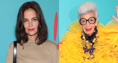 Katie Holmes Steps Out for Iris Apfel's 100th Birthday Party in NYC! - www.justjared.com - New York