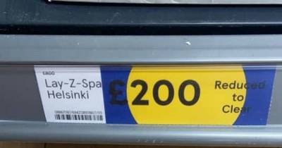 Tesco shopper spots Lazy-Z Spa deal with £600 off for summer clearance - www.dailyrecord.co.uk - city Helsinki