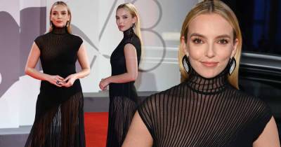 Jodie Comer wows in a sheer pleated dress at The Last Duel screening - www.msn.com - France - India - city Venice