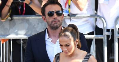 Ben Affleck Pushes Man Off Him for Getting Too Close to Girlfriend Jennifer Lopez in Italy - www.usmagazine.com - Italy