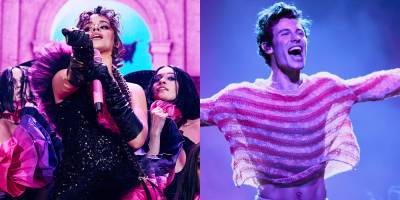 Shawn Mendes & Camila Cabello Gave Back-to-Back Performances at MTV VMAs 2021 - Watch Videos! - www.justjared.com - New York