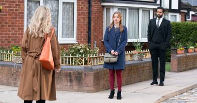 Corrie star asks if they've 'missed an episode' as warring trio unite with fans making demand - www.manchestereveningnews.co.uk - county Franklin