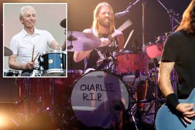 How Foo Fighters paid VMAs homage to late Stones drummer Charlie Watts - nypost.com - Britain