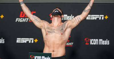 Tom Aspinall drops hint over UFC return to England after 'overhearing' talks in Las Vegas - www.manchestereveningnews.co.uk - Britain - Manchester - Las Vegas