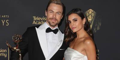 Derek Hough Leaps Into The Air After Third Emmy Win at Creative Arts Emmys 2021 - www.justjared.com - Los Angeles