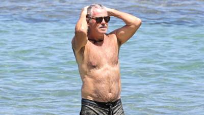 Pierce Brosnan, 68, Looks Incredible While Swimming Shirtless In Hawaii — Photos - hollywoodlife.com - Hawaii - county Pacific
