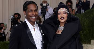 Rihanna and A$AP Rocky Make an Entrance Arriving Late Together at 2021 Met Gala - www.usmagazine.com