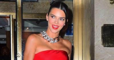 Kendall Jenner Goes Red Hot for Justin Bieber's Met Gala 2021 After-Party - www.justjared.com - New York