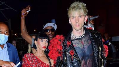 Megan Fox Attends Met Gala After-Party With Machine Gun Kelly After Walking Red Carpet Solo - www.etonline.com