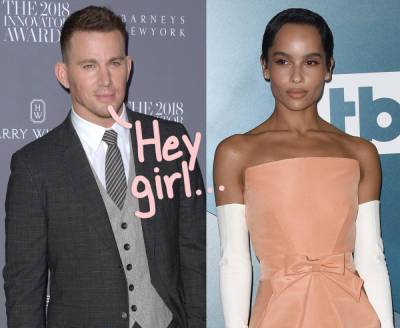Channing Tatum & Zoë Kravitz 'Didn't Take Their Hands Off Each Other' At Met Gala After-Party! - perezhilton.com