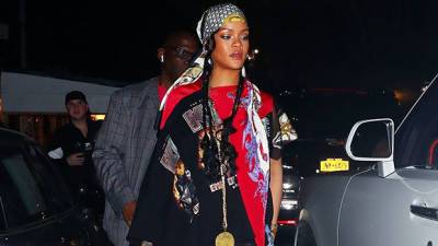 Rihanna A$AP Rocky Have Celeb-Filled Dinner In NYC With Justin Bieber More — Photos - hollywoodlife.com - New York