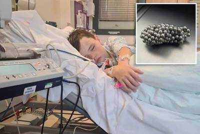 Boy, 9, nearly dies after swallowing magnets during TikTok challenge - nypost.com