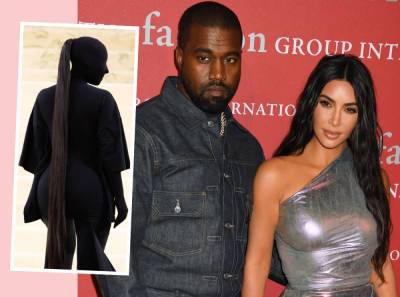 Kim & Kanye Both Have THOUGHTS About Her Already-Infamous Face-Covered Met Gala Look! - perezhilton.com