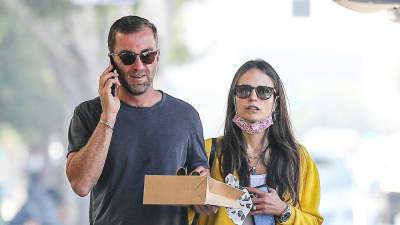 Jordana Brewster Spotted Wearing Her Engagement Ring for First Time! (Photos) - www.justjared.com - Hollywood - county Mason