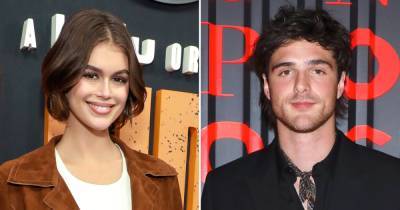 Kaia Gerber and BF Jacob Elordi Can’t Keep Their Hands Off Each Other at Her 20th Birthday Party - www.usmagazine.com