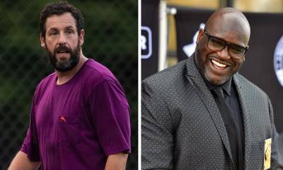 Adam Sandler crashes a pro basketball open gym and Shaquille O’Neal rates his skills - us.hola.com - city Sandler - county Long