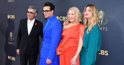 ‘Schitt’s Creek’ Cast Reunites at Emmys 2021: See Dan Levy, Catherine O’Hara and More - www.usmagazine.com - Los Angeles - Canada - county Levy