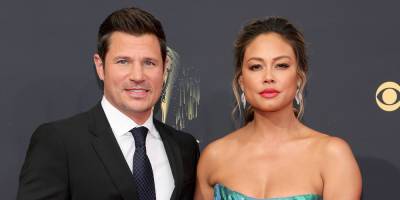 Nick & Vanessa Lachey Pair Up on the Emmy Awards 2021 Red Carpet - www.justjared.com - Los Angeles