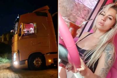Hot pink Brazilian truck driver racks up 2 million followers transporting fruit - nypost.com - Brazil