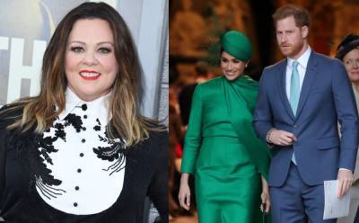 Melissa McCarthy Says Meghan Markle’s Face ‘Lit Up’ When Prince Harry Crashed Filming For Her 40th Birthday Video - etcanada.com