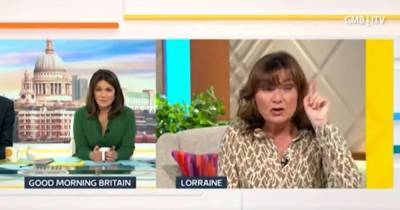Lorraine jumps to Susanna Reid's defence as she blasts M25 protester after heated GMB clash - www.manchestereveningnews.co.uk - Britain