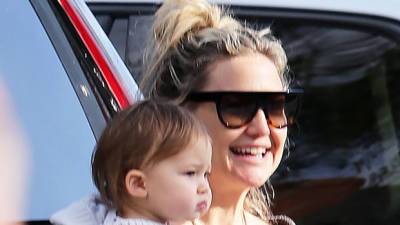 Kate Hudson Cuddles Her Look-Alike Daughter Rani Rose, 2, In Cute New Photo - hollywoodlife.com