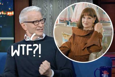 Anderson Cooper Reveals Mom Gloria Vanderbilt’s 'Bats**t Crazy' Idea To Be His Surrogate At 85! - perezhilton.com - county Anderson - county Cooper
