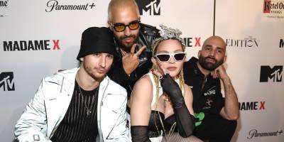 Madonna Brings Boyfriend Ahlamalik Williams & Son Rocco Ritchie To 'Madame X' Film Premiere in NYC - www.justjared.com - New York
