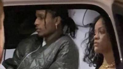 Rihanna A$AP Rocky Are A Clone Couple In Black For Date Night At The Soho House - hollywoodlife.com - New York