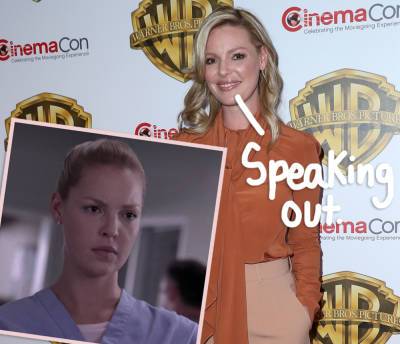 Katherine Heigl Reflects On Her Controversial Remarks About The Working Conditions On Grey’s Anatomy - perezhilton.com