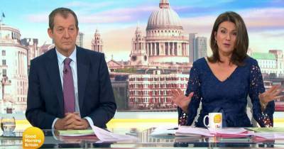 Susanna Reid and Alastair Campbell complain minutes into GMB over 'no-show' - www.manchestereveningnews.co.uk - Britain