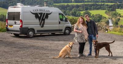 Young Scots couple sold £150k 'dream house' and gave up jobs to make living from campervan - www.dailyrecord.co.uk - Scotland - county Young