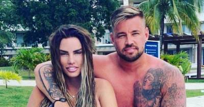 Katie Price's fiancé Carl Woods shows off huge new tattoo of her face - www.ok.co.uk - county Price - Turkey