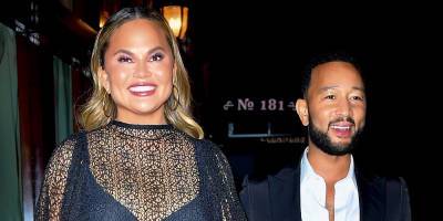 Chrissy Teigen Wears Sheer Dress For Late Night Dinner Date With John Legend After The Tonys - www.justjared.com - New York