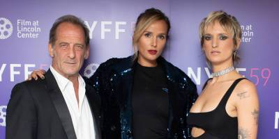 'Titane' Director Julia Ducournau Brings Stars Agathe Rousselle & Vincent Lindon to NYC - www.justjared.com - New York