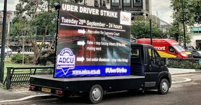 Glasgow Uber drivers on strike for 24 hours over pay and working conditions - www.dailyrecord.co.uk - Washington