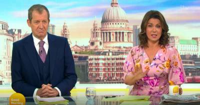 Susanna Reid says 'ghost of Piers Morgan' lives on GMB after name blunder - www.manchestereveningnews.co.uk - Britain