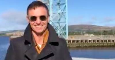 Marti Pellow can't resist paying musical tribute to the River Clyde on Glasgow hometrip - www.dailyrecord.co.uk