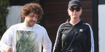 Katy Perry Meets Up With Benny Blanco At The Recording Studio - www.justjared.com - Los Angeles - Las Vegas
