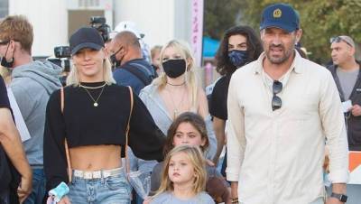 Brian Austin Green Sharna Burgess Step Out For Family Night With His 3 Kids Noah, 8, Bodhi, 7, Journey, 5 - hollywoodlife.com - Australia - county Cook