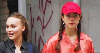 Lily-Rose Depp & Margaret Qualley Meet Up for Lunch in NYC! - www.justjared.com - New York