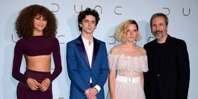 Zendaya Joins Timothee Chalamet & Rebecca Ferguson at 'Dune' Paris Premiere - www.justjared.com - France - city Venice