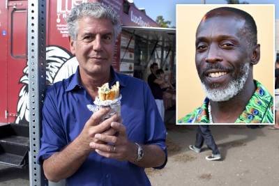 The time Michael K. Williams grabbed a bite with Anthony Bourdain in NYC - nypost.com